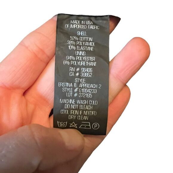 Theory black boot cut dress pants. Size 0 - Picture 4 of 7